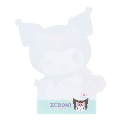 Sanrio (SANRIO) Sanrio Kuromi Character Shaped Memo Kuromi-chan Kuromi 12.7 X 10.8 X 0.9cm Character SANRIO 462161