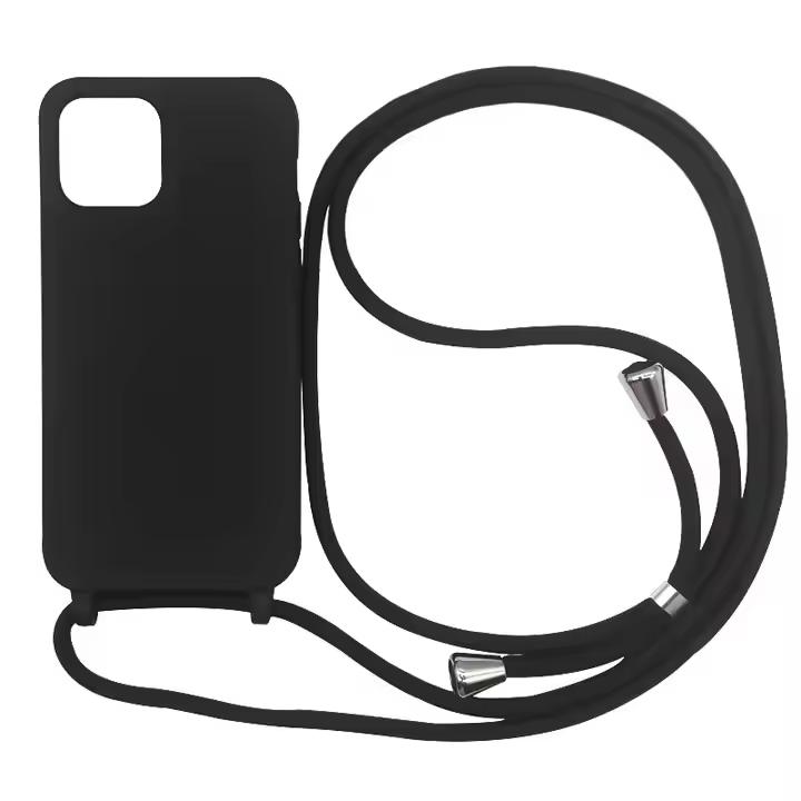 Hot Sell Phone Case Lanyard Sport Phone case Travel Phone Case Case & Screen Protector&Opp Bag чёрный
