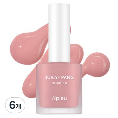 Juicy Pang Water Blusher 8g, PK03 My Heart Guava, 6 Pcs.