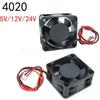 2PIN Dc 40mm Cooling 3D Printer Fan 40x40x20mm Cooler 5V 12V 24V 4020 4cm Computer Case oil Cooling Fan Heatsink  Fan J17