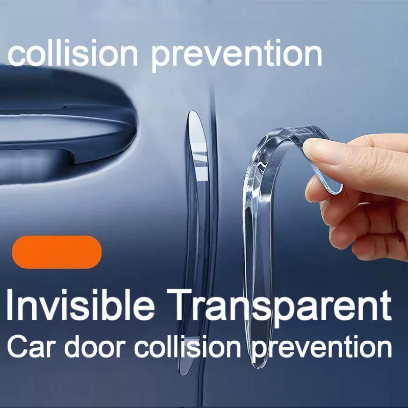 Invisible Door Anti-collision Strip, Rearview Mirror Protection, Car Adhesive Strip, Car Door Opening, Border Collision Scraping