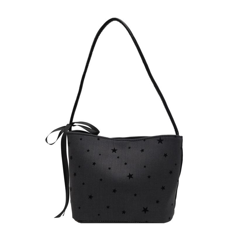 Trend Casual Underarm Bucket Bag Women'S Summer Simple Shoulder Bag Niche Fashion