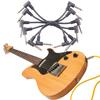 6Pcs 6.35mm Guitar Patch Cable Guitar Effect Pedal Patch Cable Right Angle Shielded Audio Cable Musical Instrument Accessories