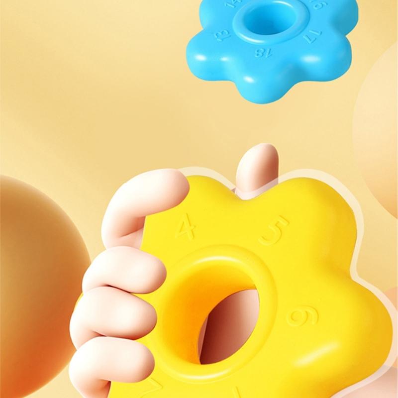 Interactive Rotating Stacking Tower Educational Toy for Toddler Motor Skill Building Colorful Color Sorting Activity Game
