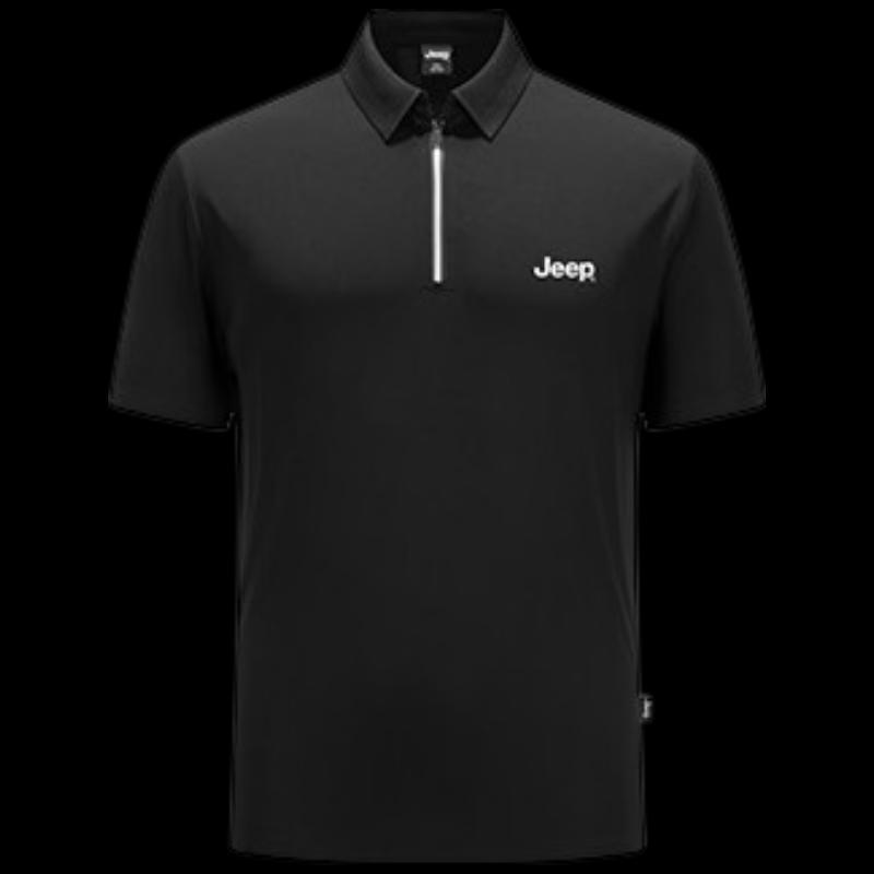 

JEEP Men s Ice-Feel Casual Polo T-Shirt XL