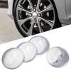 4PCS Auto Hubcap Decals Car Wheel Center Hub Caps Covers Stickers Accessories For Hyundai i30 Tucson i20 Creta HB20 Elantra Kona Y7