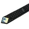 [Fortuna Tokyo] Krawatte 18. Hokusai Nishijin-ori Krawatte Herren FT-T18 Schwarz, Breite 7cm, Länge 142cm