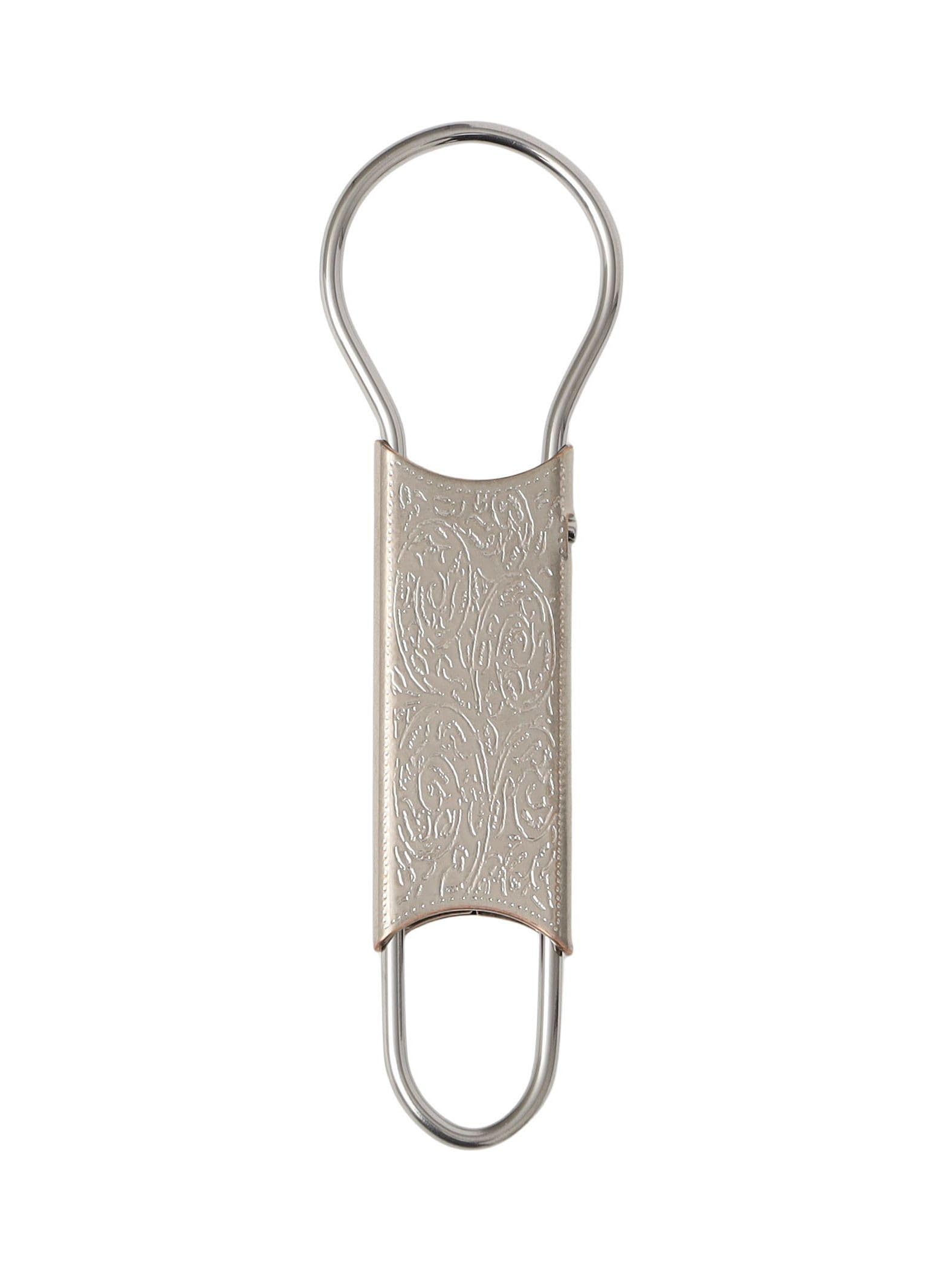 

Ships CANDY DESIGN WORKS Gordon Pattern Key Ring for One Size & Men, 719600001, Silver,