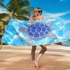 Waves and Sea Turtles Beach Towel Quick-drying Super Absorbent Suitable for Swimming Beach Pool Gym Summer Gift for Friends