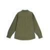 UNIQLO Solid Color Loose Fit Lightweight Work Shirt Unisex shirts Olive 462092-56