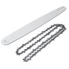18-Inch Guide Plate & Chain "0.325" 0.058 72DL Chainsaw Accessories Set Chainsaw Guide Plate Chainsaw Chain Replacement Parts