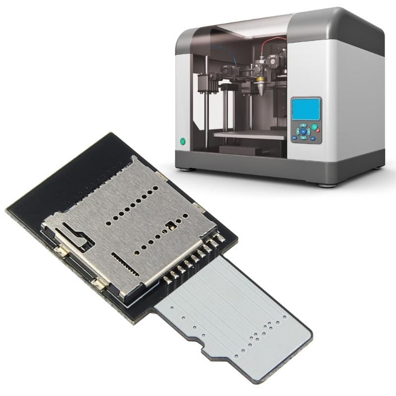 Sicherer TF-Karten-Schutzadapter für mehrere 3D-Druckermodelle Verhindert Datenverlust