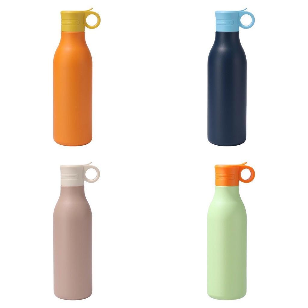 Isolierte Sportwasserflasche mit Strohhalm 304 Edelstahl für Outdoor-Aktivitäten und Reisen
