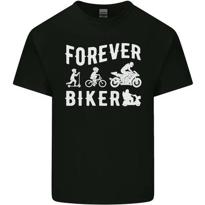 Motorrad Motorrad Immer Biker Herren Baumwolle T-Shirt Unisex T-Shirt