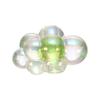 CoCud Miniature Dollhouse Bubble Cluster, 1:16 Scale Acrylic Mat Green Bath Ball - (Use: DIY Crafts, Fairy Beach Decorations) 1 Piece