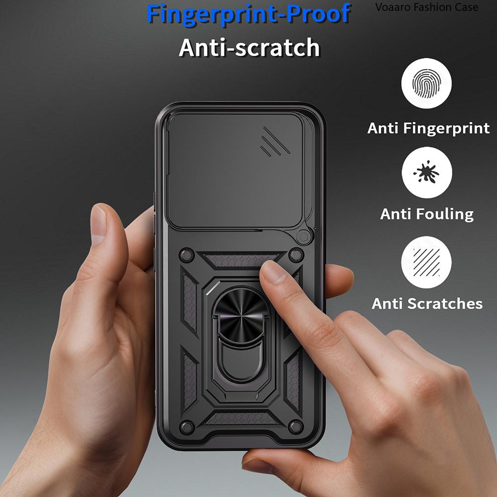 Rotate Slide Lens Funda for Xiaomi Redmi K80 Pro 5G Case for POCO F7 Ultra Armor Case Magnetic Ring Stand Holder Back Cover