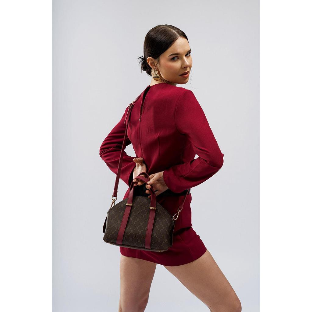 Patterned Wallet Wallet Hand And Shoulder Bag