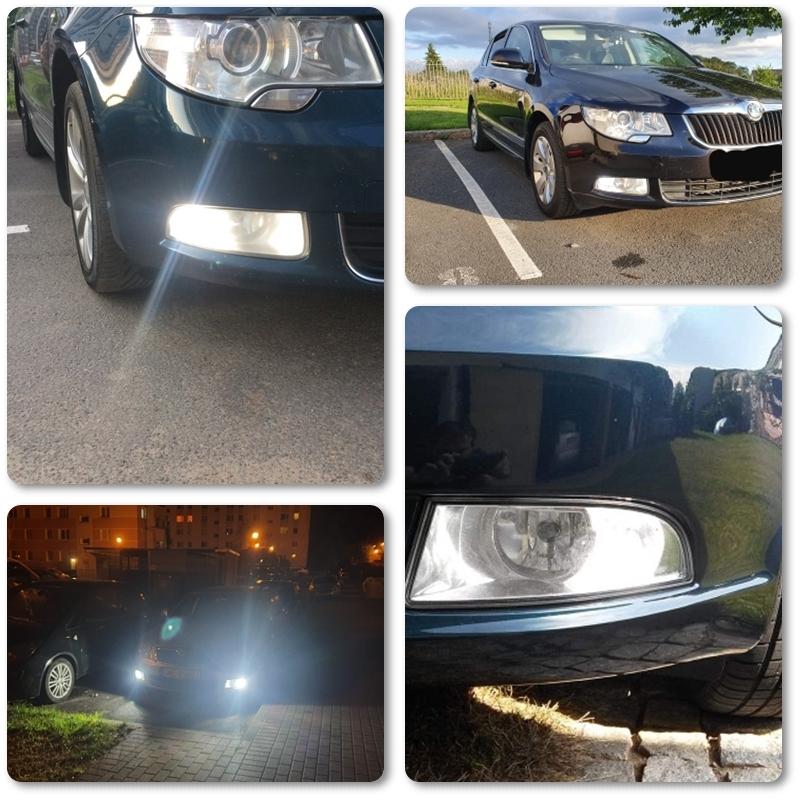 2x 1156 CANbus BA15S/P21W S25 Led Daytime Running Lights DRL Bulbs For Skoda Superb Octavia 2 FL 2010 2011 2012 2013 Daylights