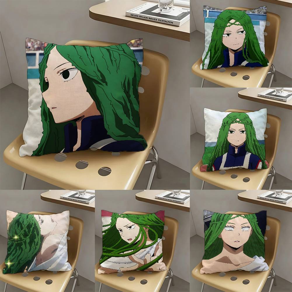 1pc Ibara Shiozaki Anime Characters Pillow Case Fashion Square Pillowcase Bedroom Sofa Room Ins Decoration Leisure