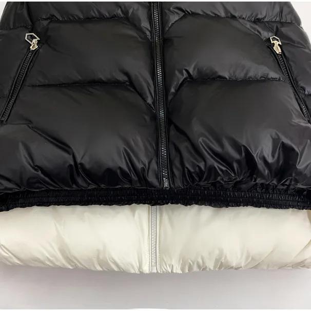 Black Down Cotton Vest Women's Short Autumn and Winter Korean Version of The Loose Vest Vest Waistcoat Jacket Trend