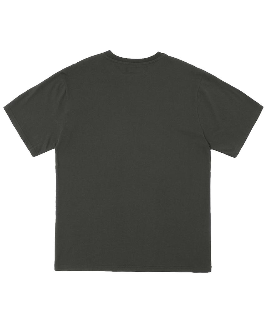 MATCHGLOBE Angel Rabbit Oversized Tee (Dark Gray)