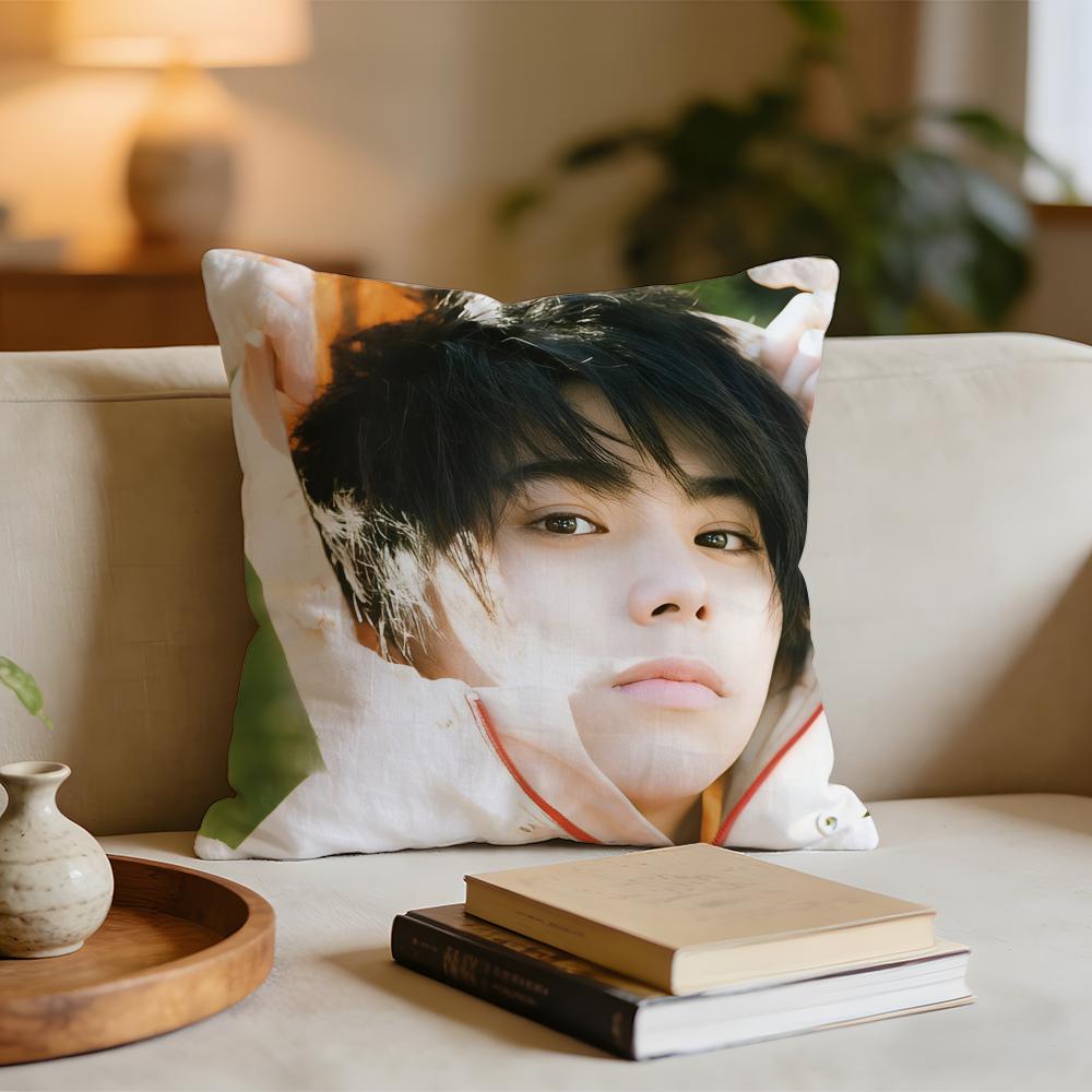 

Hot Actor NNijiro MMurakami Cushion Cover Short plush pillowcase for bed sofa carwashable 30x30cm