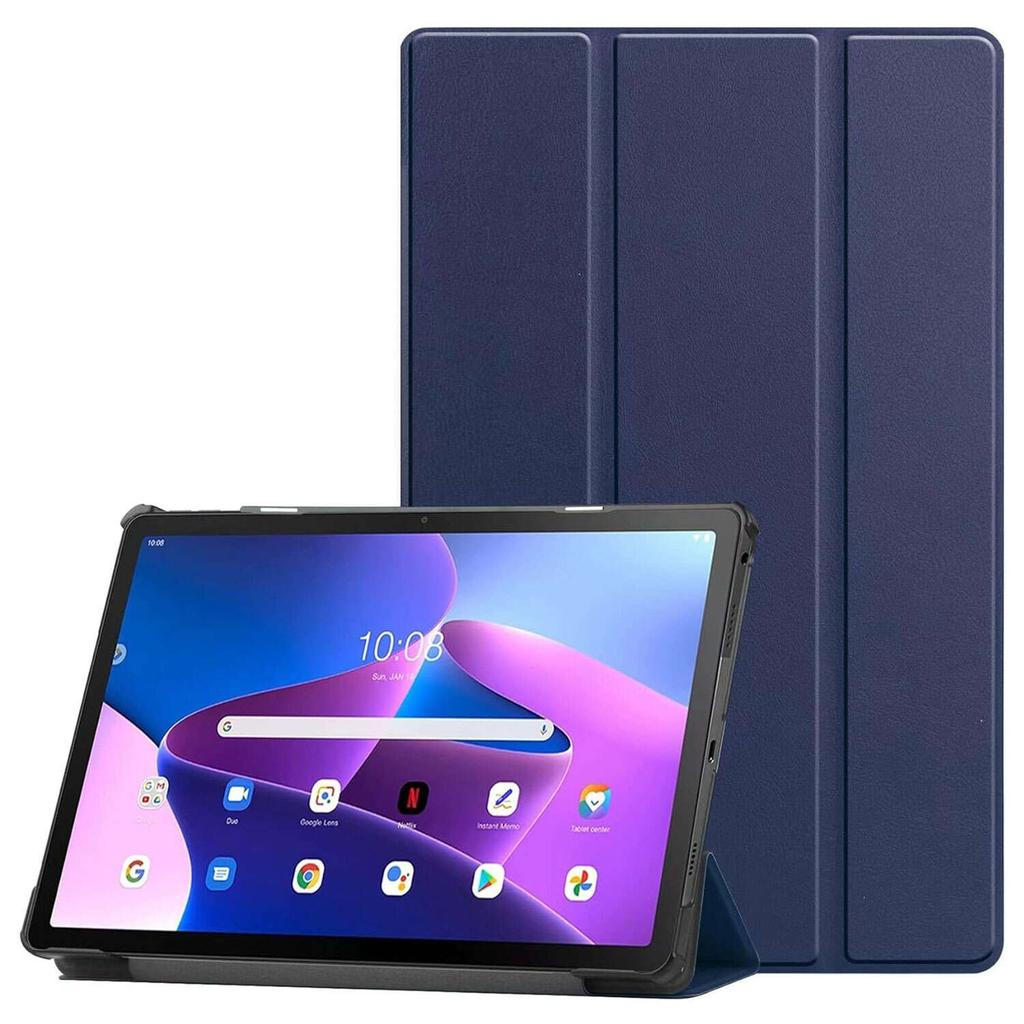 Etui Na Tablet Lenovo Tab M10 Fhd Plus 10.6 3 Gen 3Rd 3Gen 2023 Tb-125Fu / Tb-128Fu Case Book Cover Granatowe