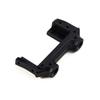 Scale RC Crawler Truck Chassis Rail Holder Chassis Mount Servo Front Bumper Mount for Axial SCX10 90046 1/10 (Black)