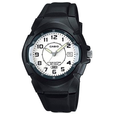 Zegarek męski - Casio Collection MW-600B-7BJH, czarny, klasyczny design