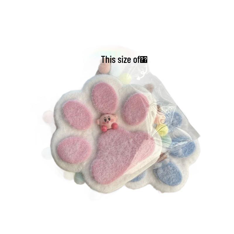 Riesiges handgefertigtes Katzenpfoten-Druckentlastungs-Quetschspielzeug für Mädchen - Langsamer Rückprall mit TPR Schlammiges Handgefühl