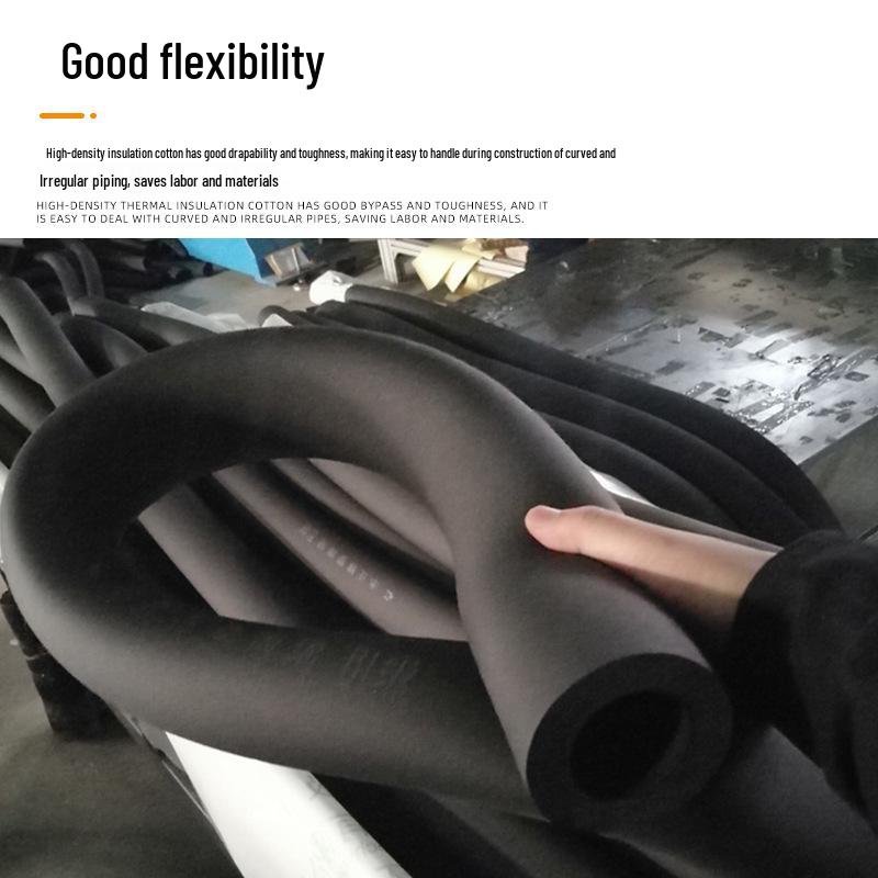 B1 Rubber-Plastic Heat Insulation Pipe for Fire Safety and Central Air Conditioning