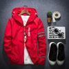 Premium Quality Men's Casual Hooded Coat Slim Fit Jacket Stylish Windbreaker Hoodie