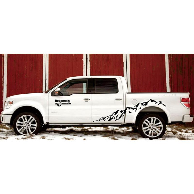 Vinyl Mountain Decal For Car Side Door Decoration, Auto Sticker, Decal For Toyota Prado Land Cruiser