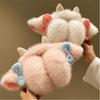 Small Bow-knot Little Lamb Horns Earmuffs Soft Plush Cute Ear Cover Cold Protection Earflaps  Ski