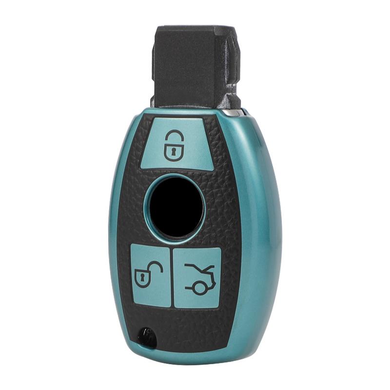 Suitable for Citroen C1 C2 C4 C6 C3-XR Picasso Grand DS3 DS5 car keys, zinc alloy leather car remote key set key protector