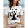 Women's T-Shirt,3D Printing,O Neck,Short Sleeve,Casual,Lightweight Top,fresh,Hip Hop ,Large Size,Fashion