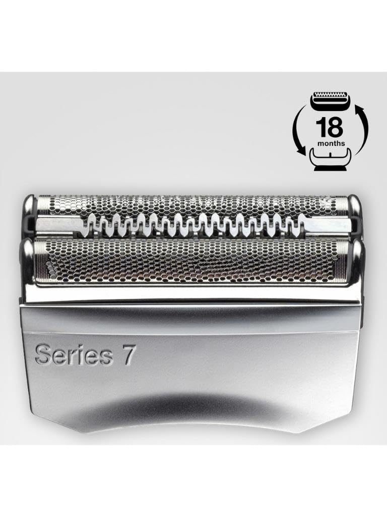Braun Cassete compatível com série com lâmina de malha e lâmina interna para homens Produto dos anos 70 como 7/Prosonic (mesmo F/C70S-3)