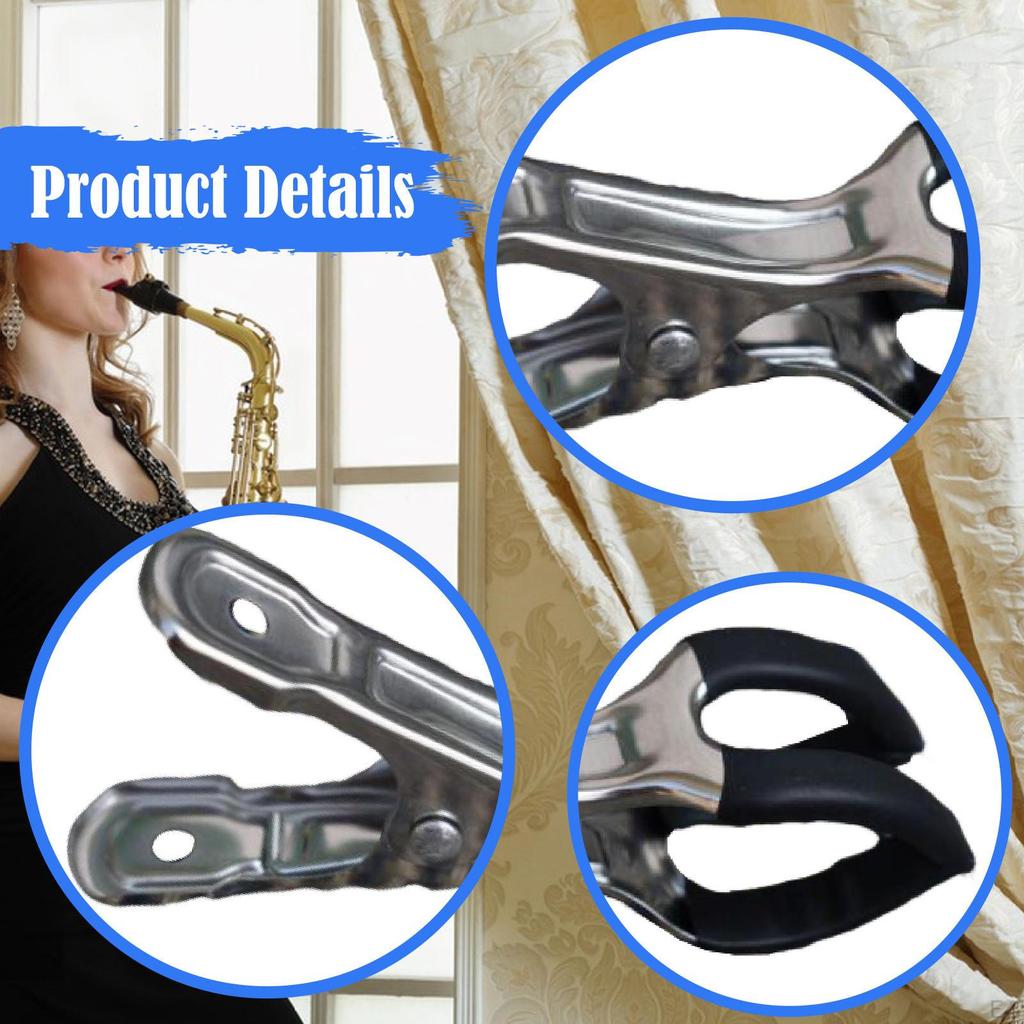 Saxophone Button Key Pad Indentation Clip Music Instrument Maintenance Easy To Use Portable