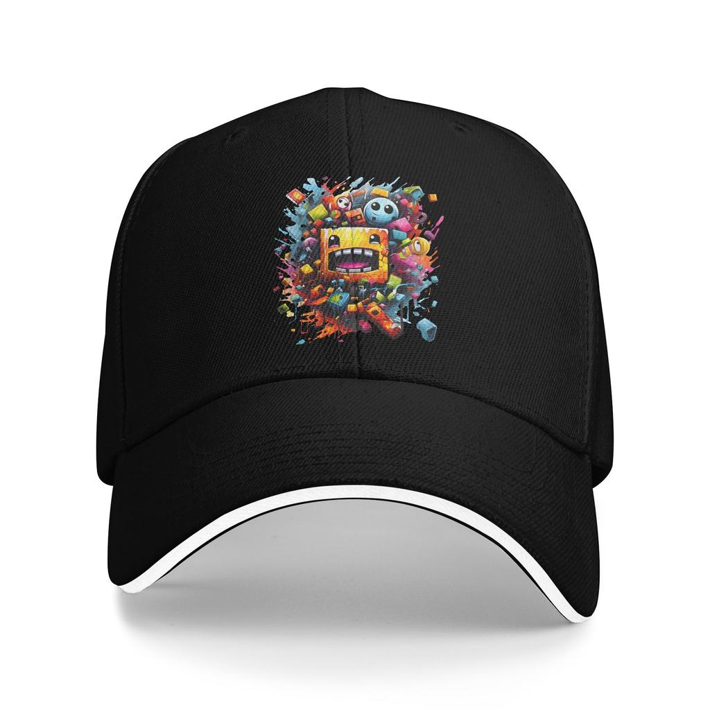 Kawaii Invader Zim Baseball Caps Casual Sandwich Hat Unisex Style Adjustable Sun Hat Outdoor