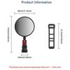 Universal Scooter Rear View Mirror for Ninebot MAX G3 G2 G30 ZT3 Pro F3 F40 P100 Electric Scooter