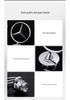 Mercedes-Benz Original Hood Emblem for E-Class, C-Class, and S-Class (E300L, S350, C200L, C180)