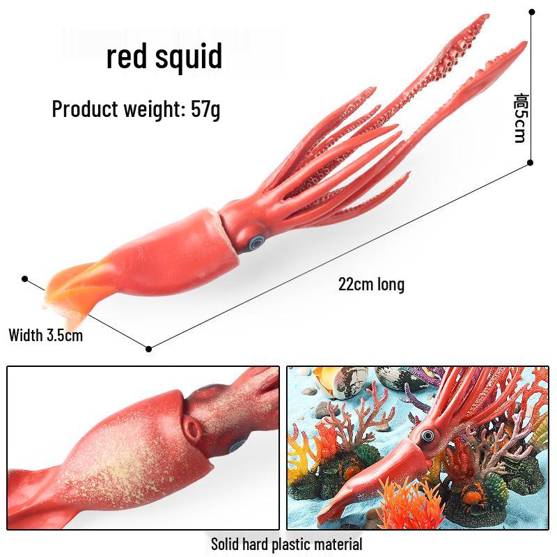 Ocean Crab Simulation Toy Set: Includes Hermit, Swimming, and Three-Spot Plastic Models