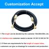 R410A L Type 1/4" 3/8" 1/2" 5/8" 3/4" 7/8" Durable Flexible AC Rubber Hose for Refrigerant In Air Conditioners Condensing Units