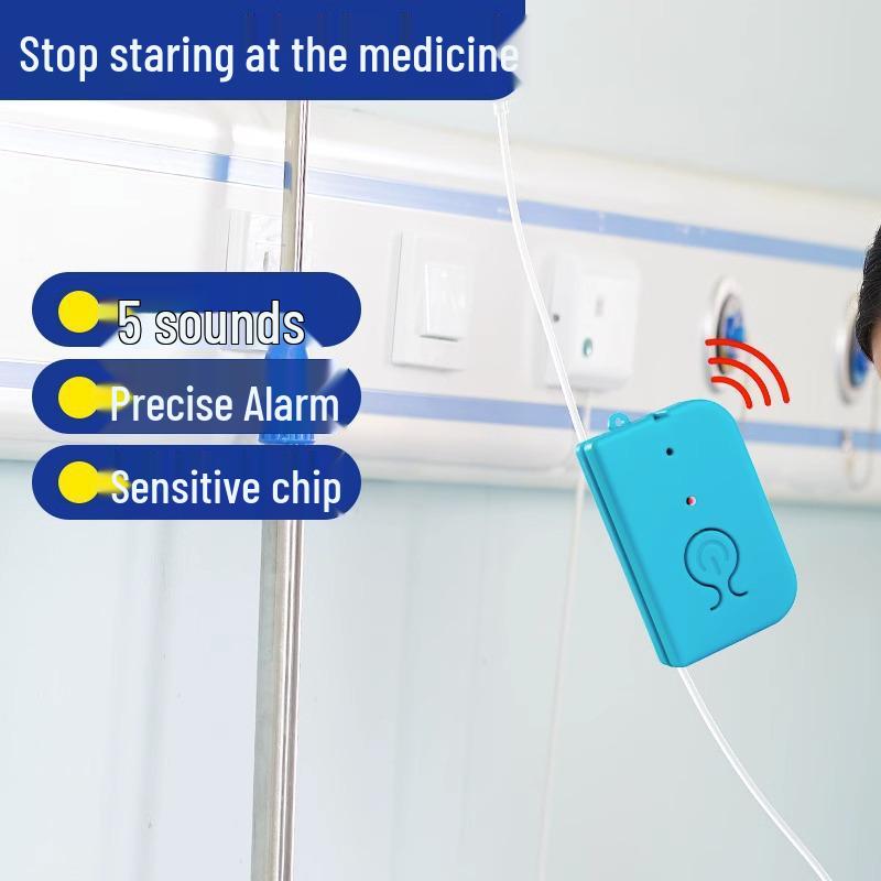 Rechargeable IV Drip Reminder: Infusion Buddy with Low Medication Alert