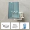 Toothbrush Cup Wall-mounted Storage Rack Toothpaste Squeezer Lazy Punch-free Toothbrush Holder Mouthwash Cup Bathroom Set