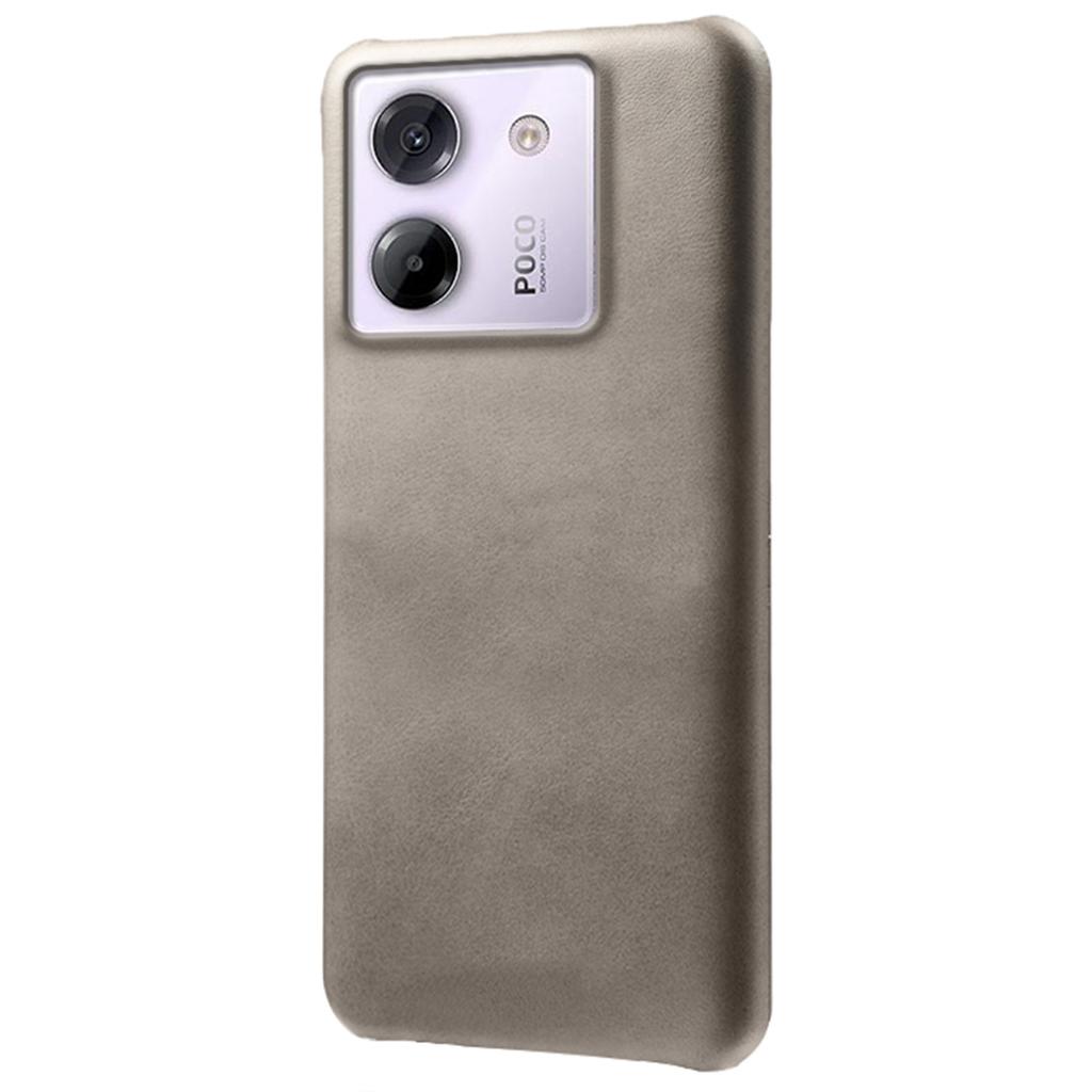 Pro Xiaomi Poco M7 Pro 5G Pouzdro Textura telete PU Kůže Tvrdý PC Ochranný Kryt na Telefon