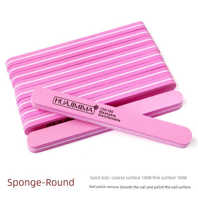 Dedicated Sponge Nail File Fingernail Maintenance Kit Tool Sanding Bar