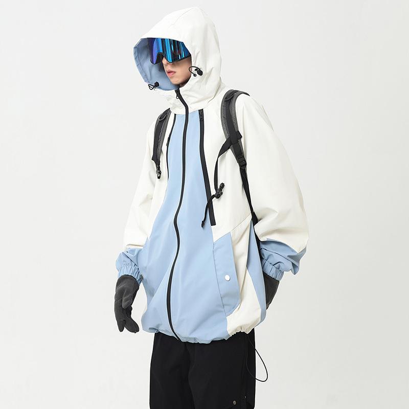 Autumn and Winter New Casual Trend Fashion Jacket Couple Coat Hooded Non-removable Hooded Jacket