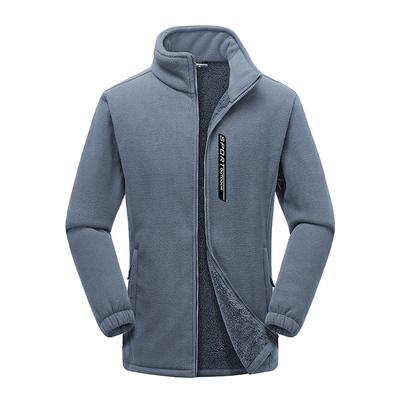 Chaqueta polar, chaqueta polar, chaqueta de exterior para hombre y mujer, forro, chaqueta cálida para pareja, talla grande