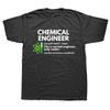 Funny Chemical Engineer Definition Engineering T Shirts Graphic Cotton Streetwear Short Sleeve Birthday Gifts Summer T-shirt